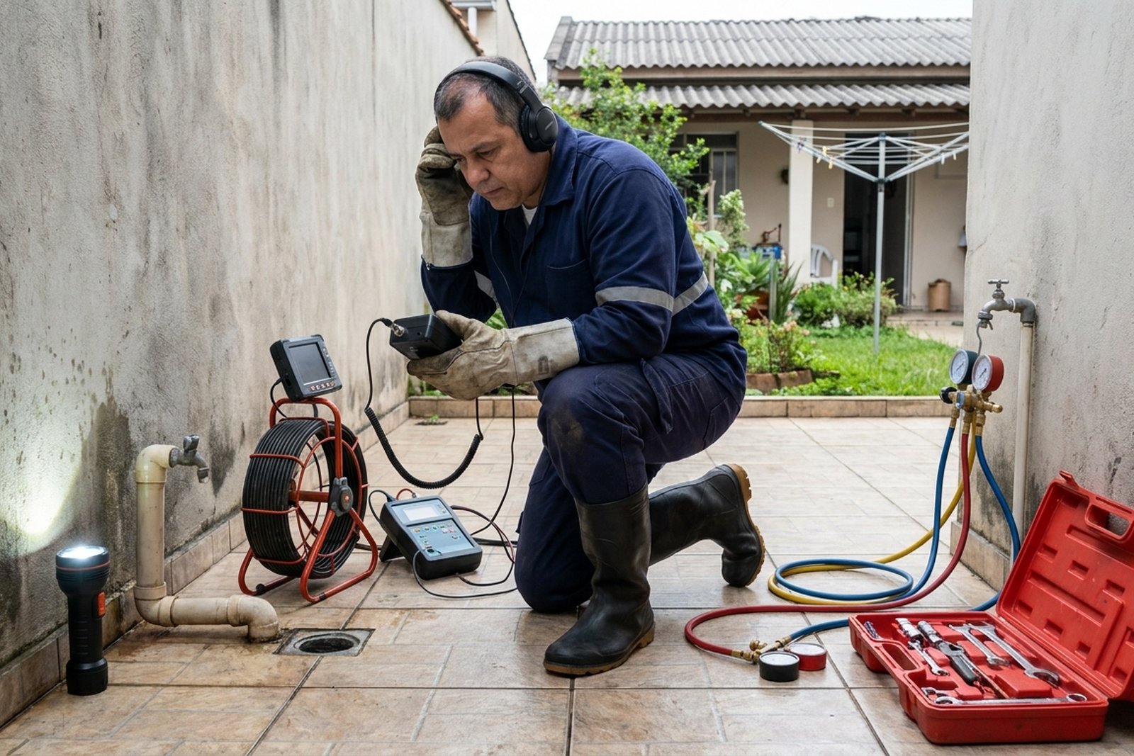 Detecção de Vazamento de Esgoto em Recife‑PE